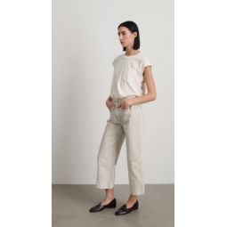 Relaxed Lasso pants - Stucco