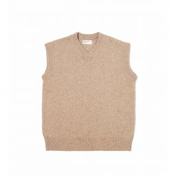 Eco Wool Sweater Vest - Oatmeal