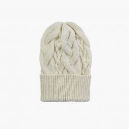 GiGi Knitwear Cable Hat - Ivory