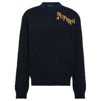 Maxi Dot Mohair Jumper Roundneck Sweater - Ink