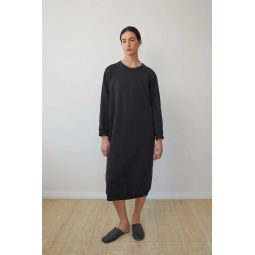 Sweatshirt Dress - Black