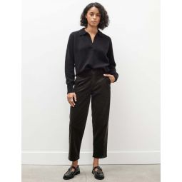 Tapered Trousers - Black Coffee