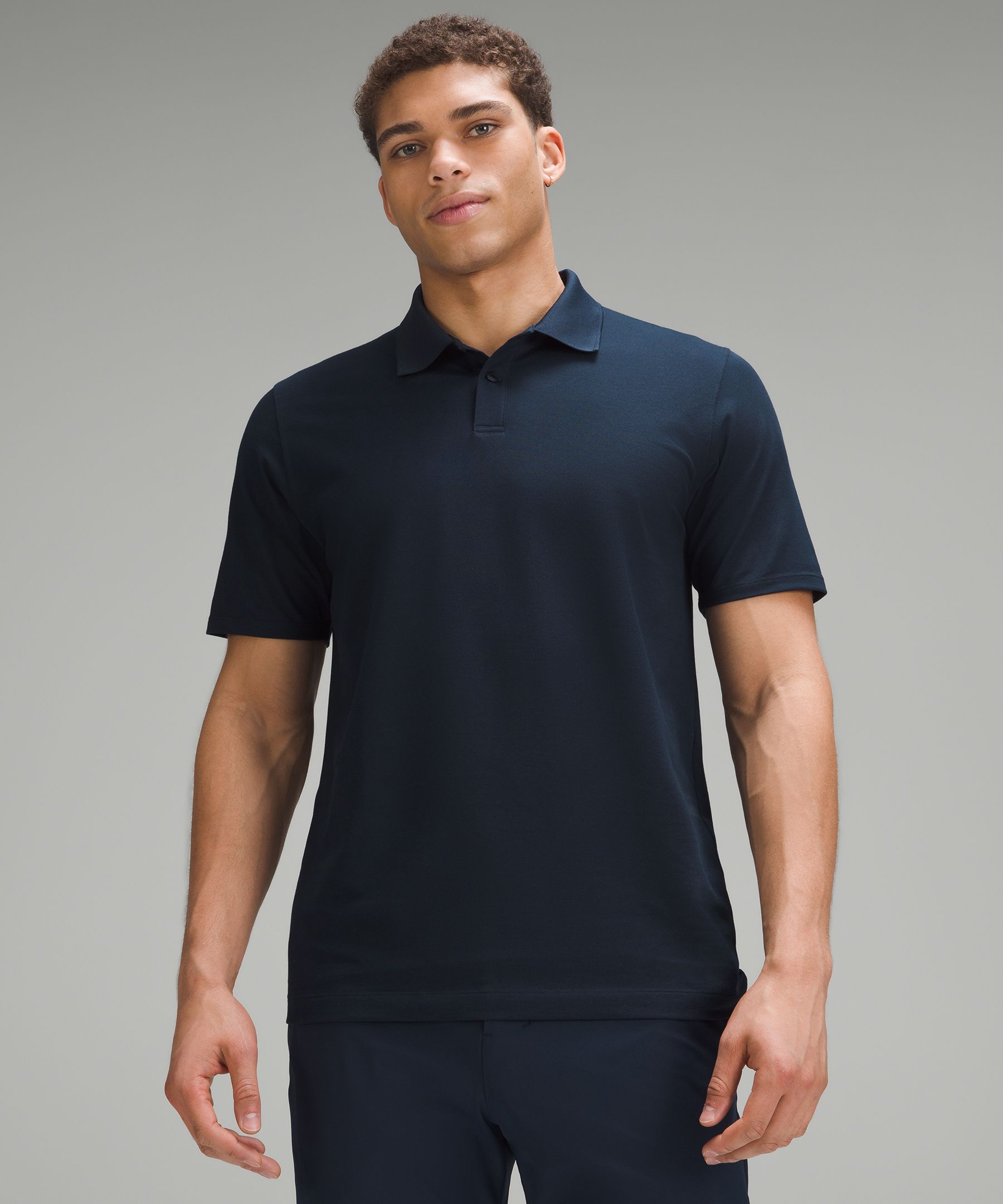 Classic-Fit Pique Short-Sleeve Polo Shirt