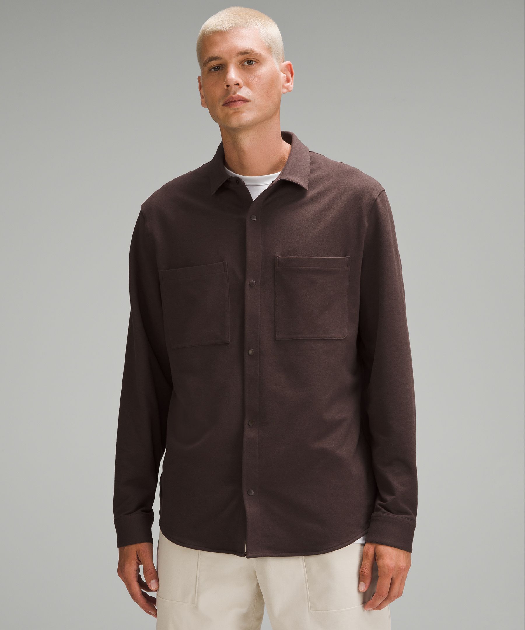 Soft Knit Overshirt *French Terry
