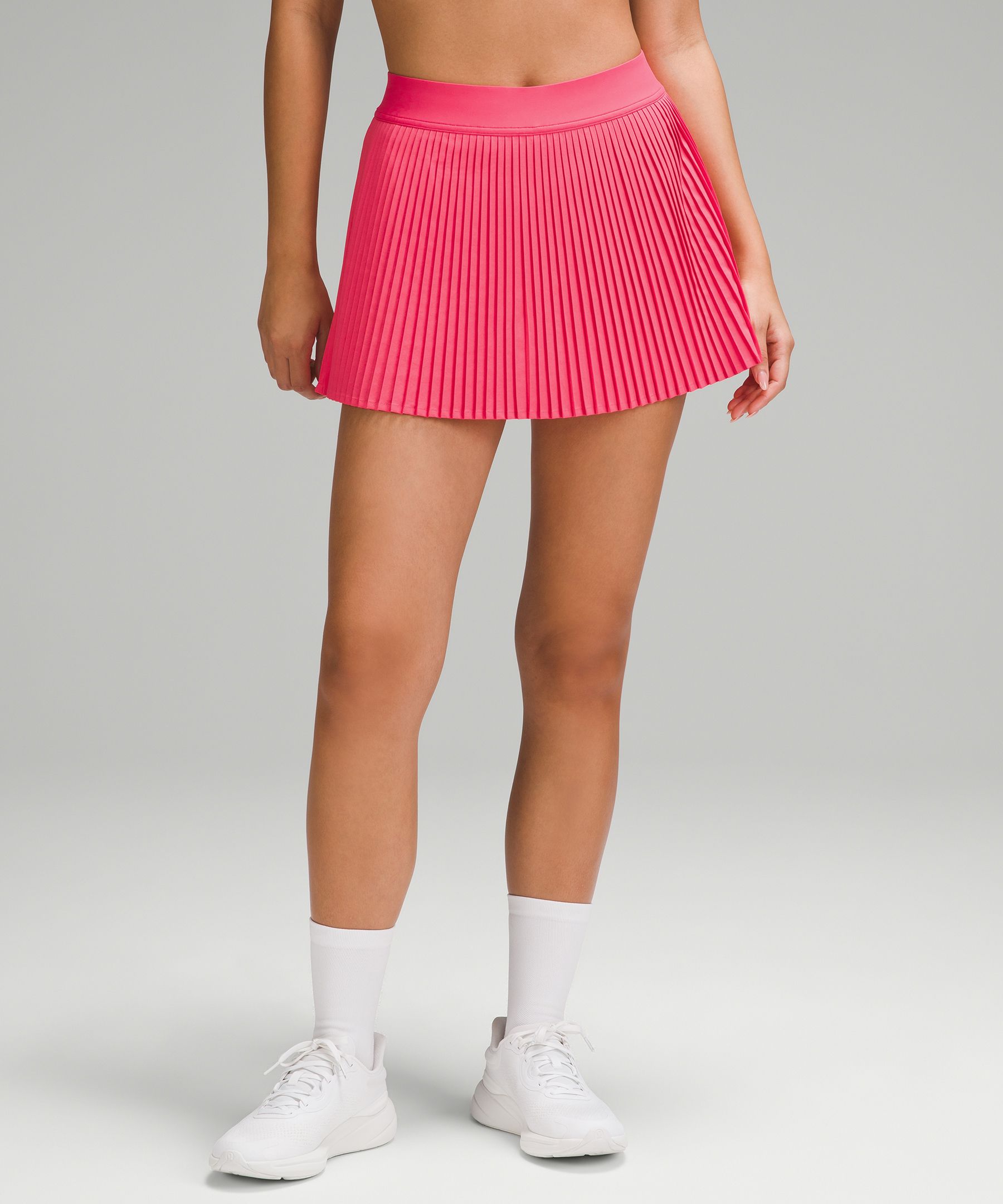 Varsity High-Rise Pleated Tennis Skirt