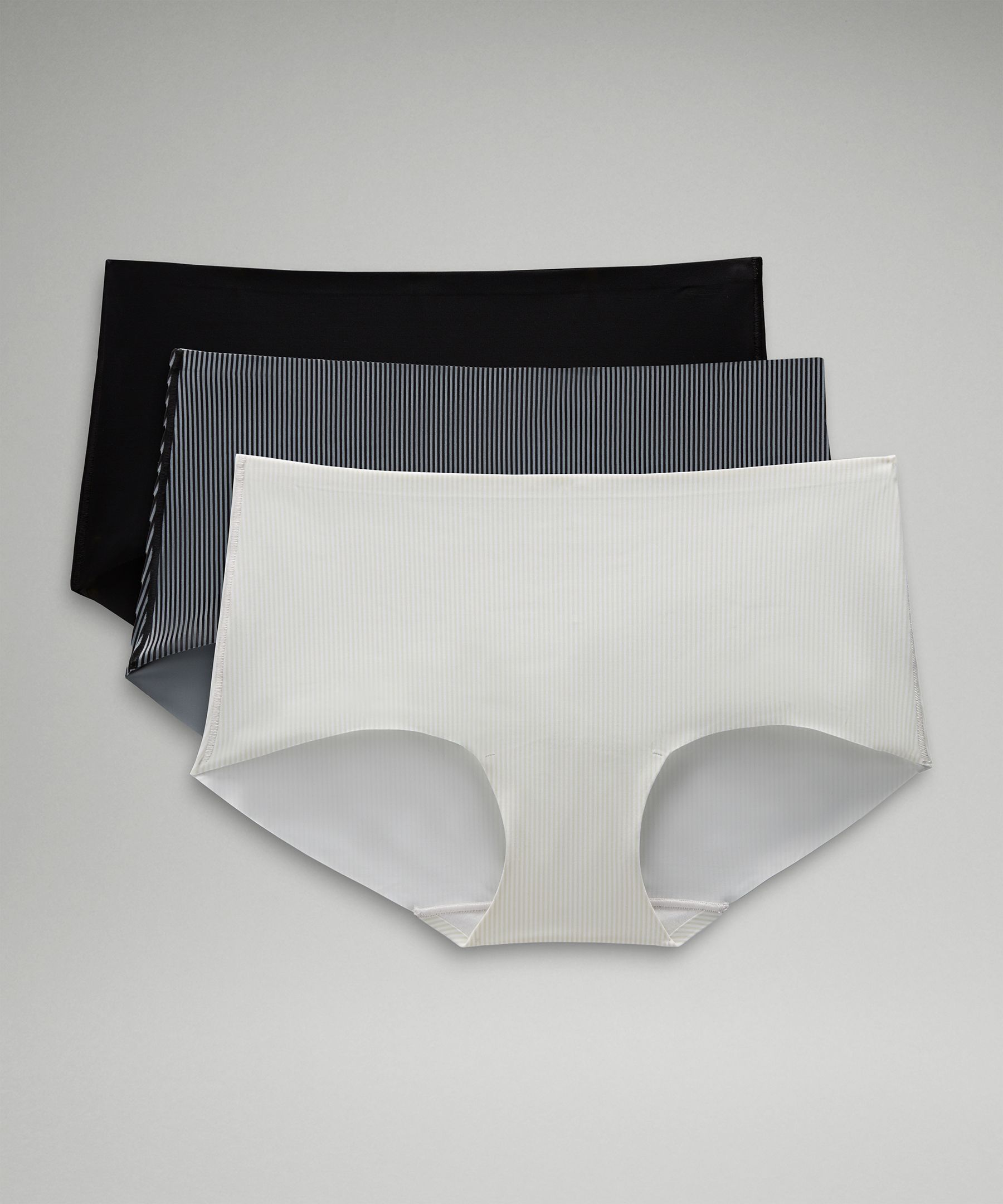 InvisiWear Mid-Rise Boyshort Underwear *3 Pack