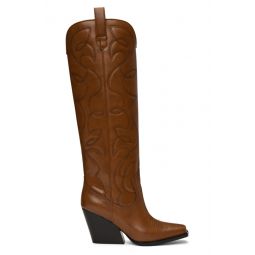 Brown Cowboy Boots 222471F115001