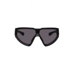 Black Wrapid Sunglasses 231111F005019