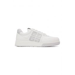 White 4G Sneakers 231278M237011