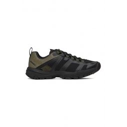 Black   Gold MQM Ace Tec Sneakers 231607M237105