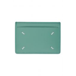 Green Small Card Holder 232168M163020