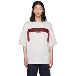 Off White Curb Lace T Shirt 232254M213006
