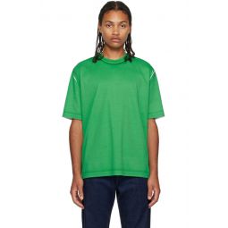 Green Classic T Shirt 232254M213012