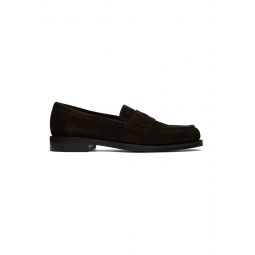 Brown Charles Loafers 232488M231002