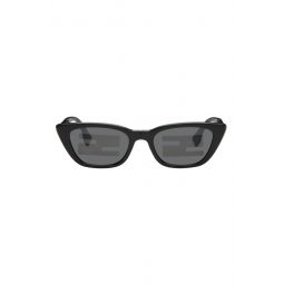 Black Baguette Sunglasses 232693F005005