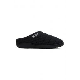 Black SUBU Edition Permanent Slippers 232817M231000