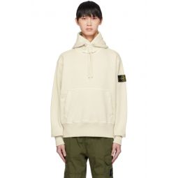 Off White Garment Dyed Hoodie 232828M202038