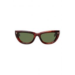 Tortoiseshell Cat Eye Sunglasses 242451F005045
