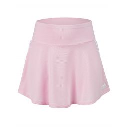 adidas Girls Spring 3 Stripe Flounce Knit Skirt