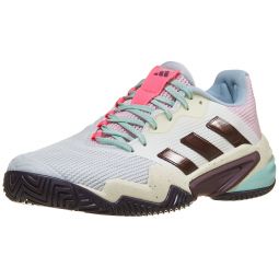 adidas Barricade 13 Wh/Pink/Green Spark Mens Shoes