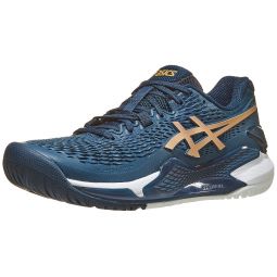 Asics Gel Resolution 9 French Bl/Gold Woms Shoes