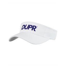 DUPR Performance Visor - White