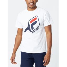 Fila Mens Pickleball Paddle Logo T-Shirt