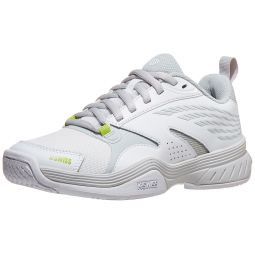 KSwiss Speedex White/Grey/Lime Womens Shoes