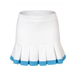 Li Mi Girls Moroccan Morning Pleat Trim Skirt