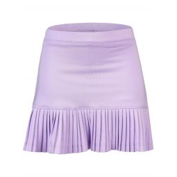Li Mi Girls Pansies Mini Pleat Skirt