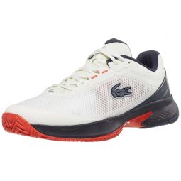 Lacoste Tech Point Off White/Navy/Red Mens Shoes