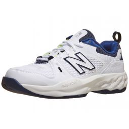 New Balance MC 1007 4E White/Navy Mens Shoes