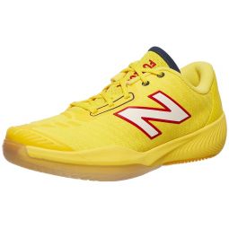 New Balance WC 996v5 D Yellow/Red Womens Shoe