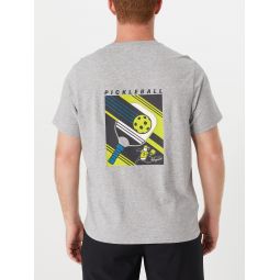Penguin Mens Paddle Graphic T-Shirt - Grey