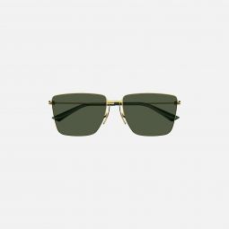 metal rimless frame sunglasses