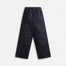 diagonal cotton organic denim trouser