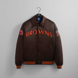 Kith for the NFL: Browns Satin Bomber Jacket