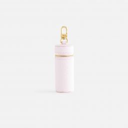Kith Women Wave Monogram Deboss Leather Cylinder Pouch