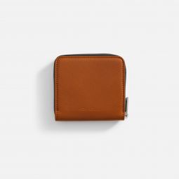 accessorio in pelle zipped wallet