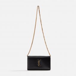 ysl tricolor hardware chain wallet