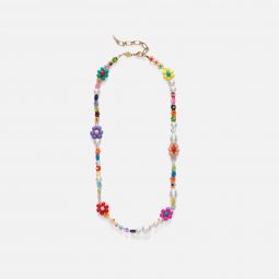 mexi flower necklace