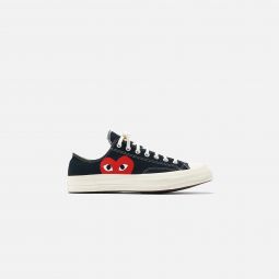 converse x comme des garcons cdg play chuck taylor low