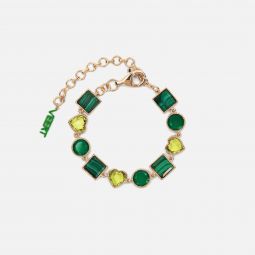 the green shape bracelet