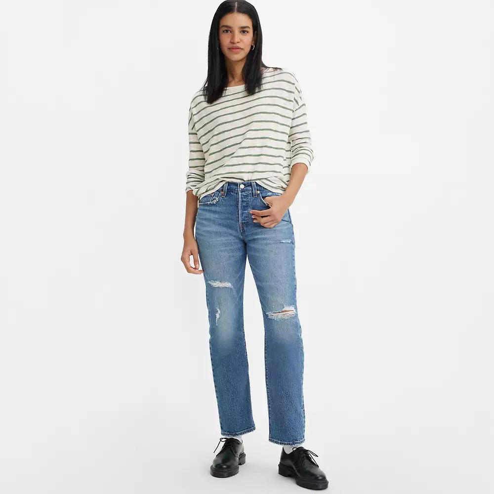 Wedgie Straight Fit Womens Jeans