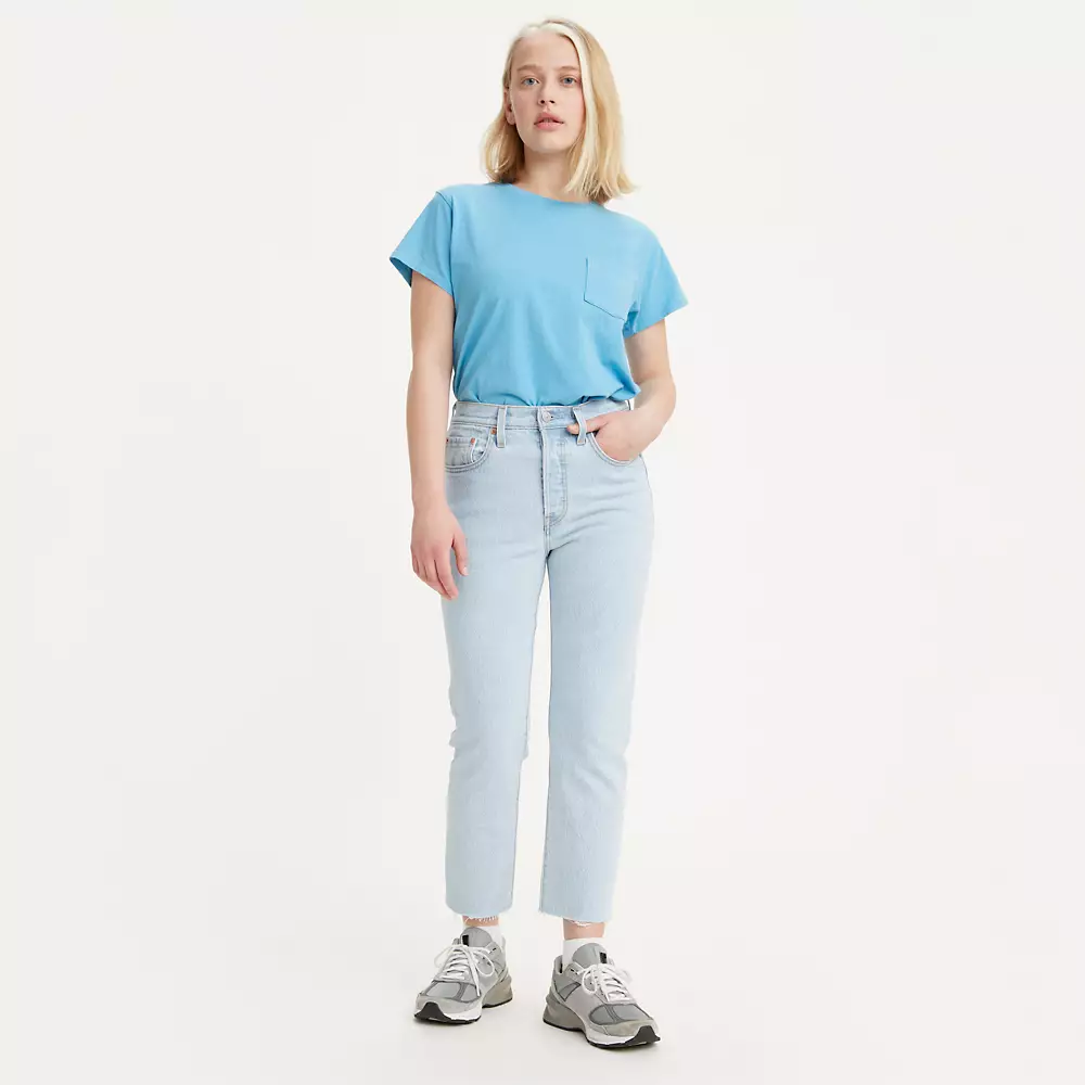 501 Original Fit Cropped Womens Jeans