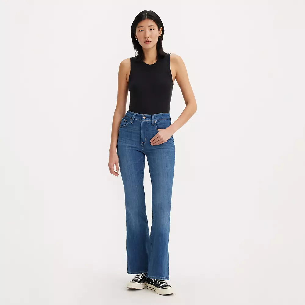 726 High Rise Flare Womens Jeans