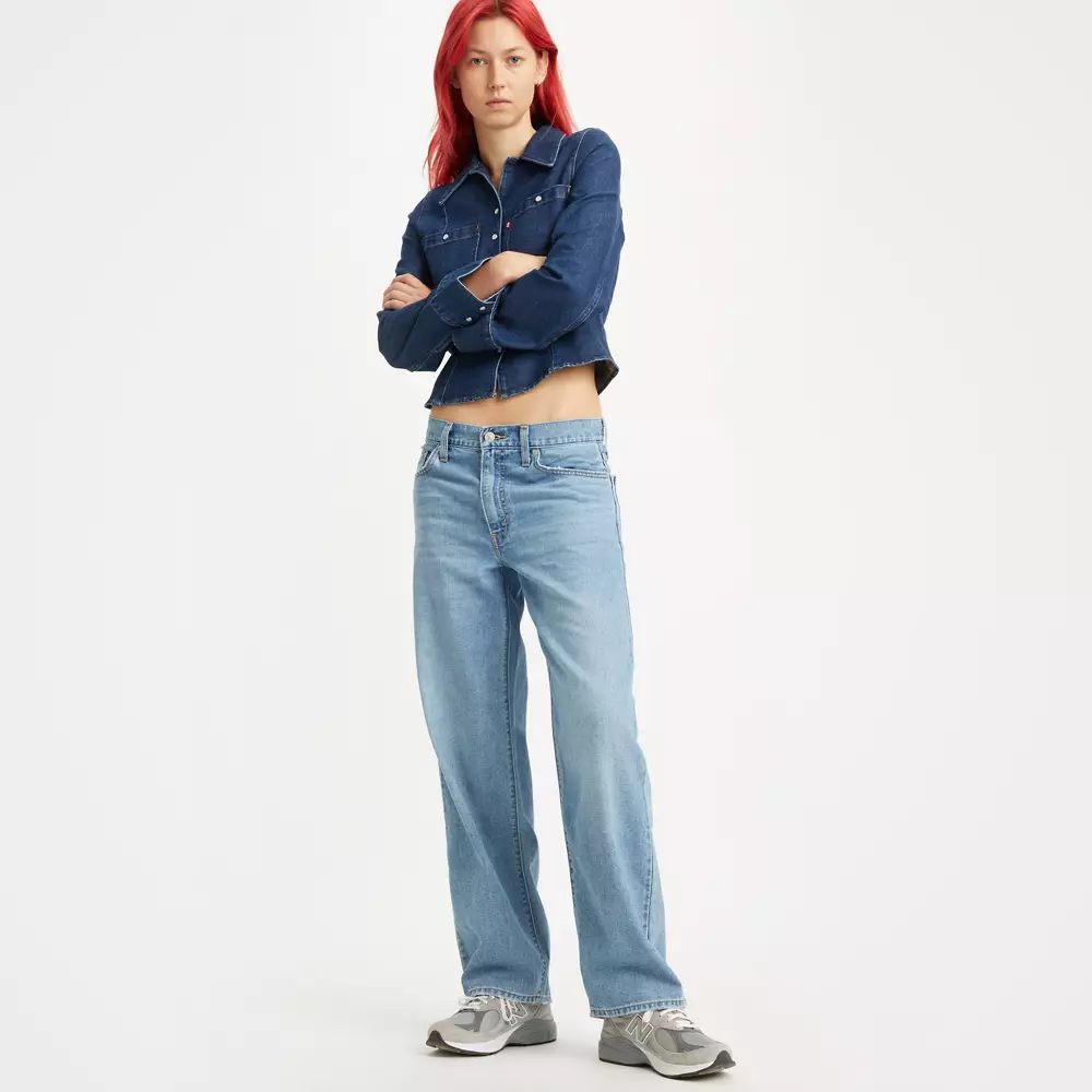 Baggy Dad Womens Jeans