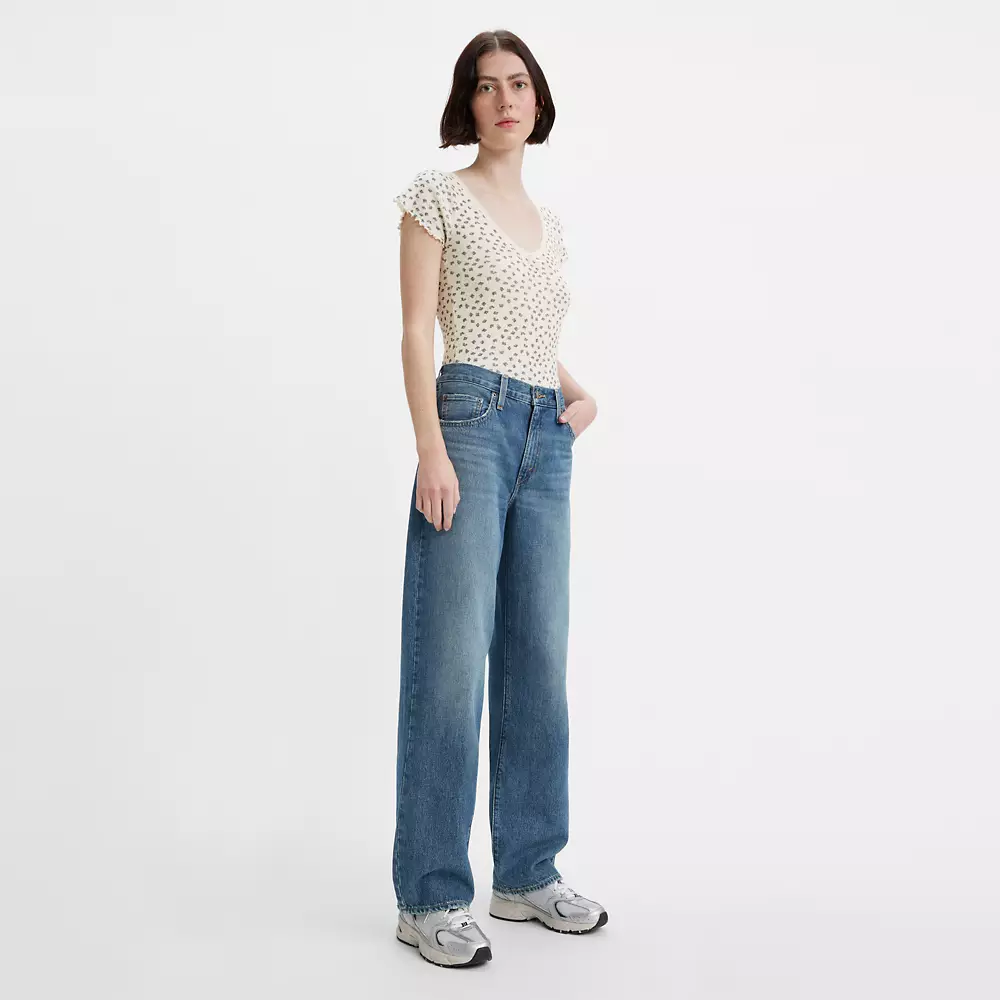 Baggy Dad Womens Jeans