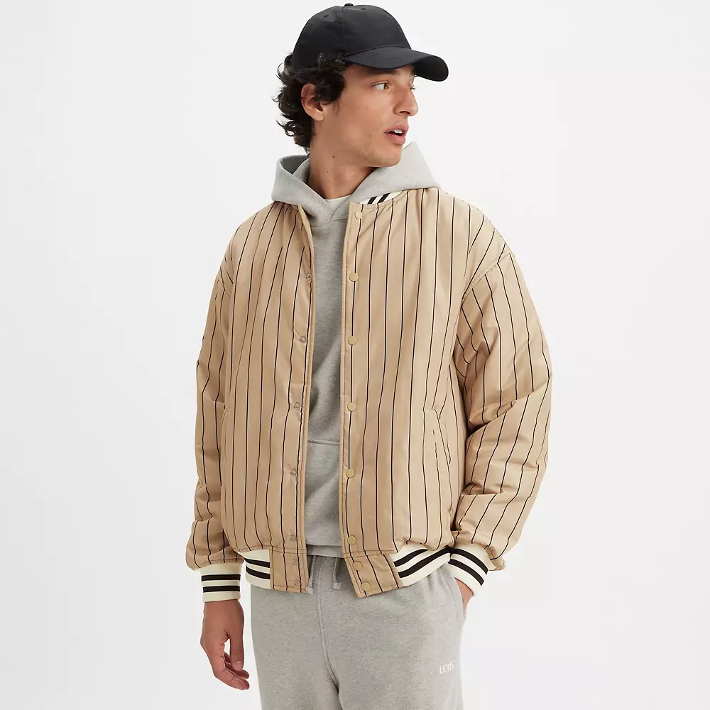Gold Tab Pacifica Reversible Bomber Jacket