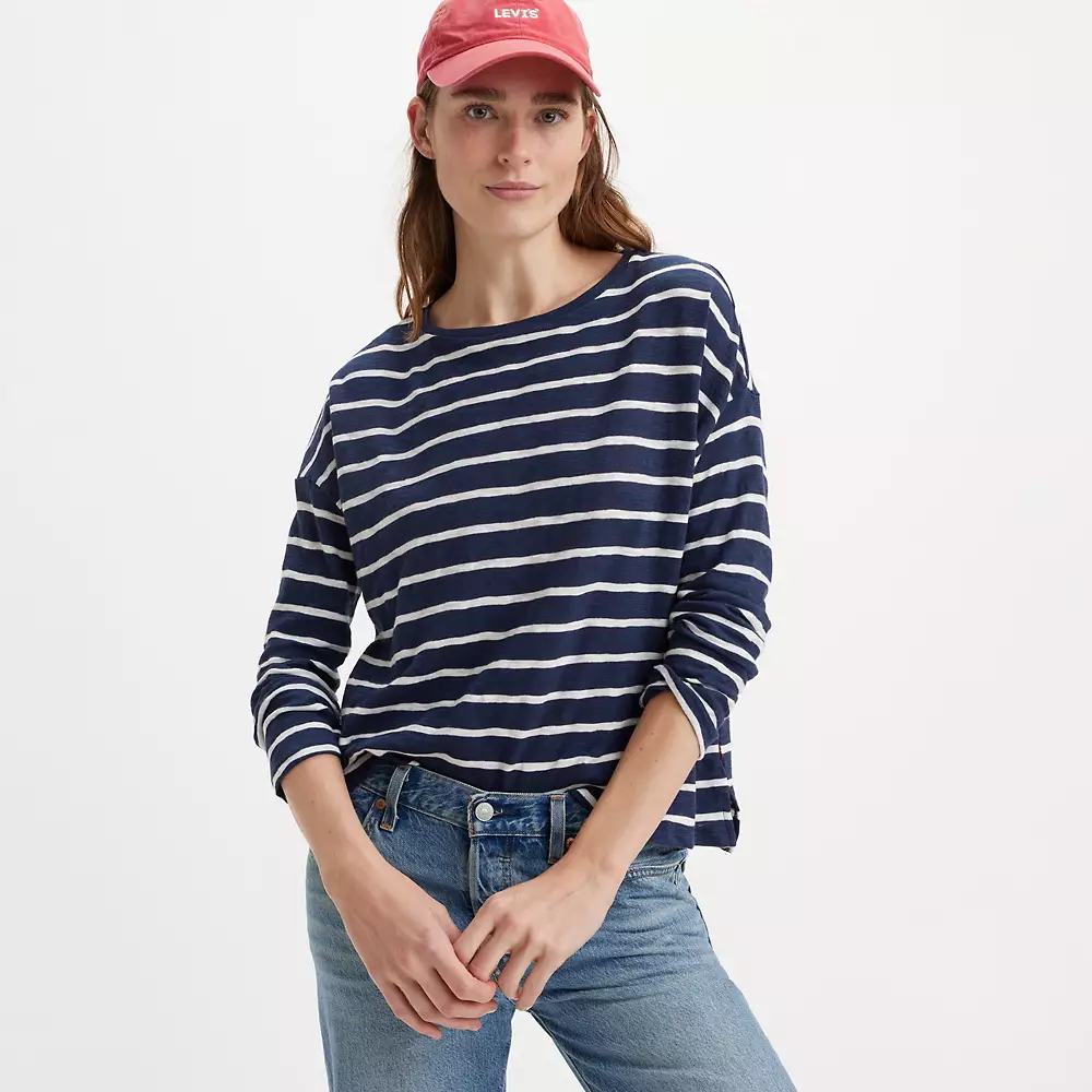 Striped Margot Long Sleeve T-shirt
